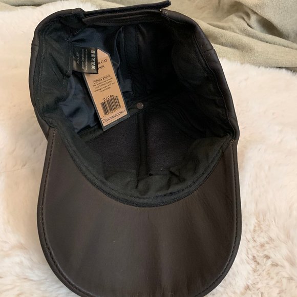 NWT- Genuine Leather Australian Didgeridoonas Cap - Picture 5 of 5